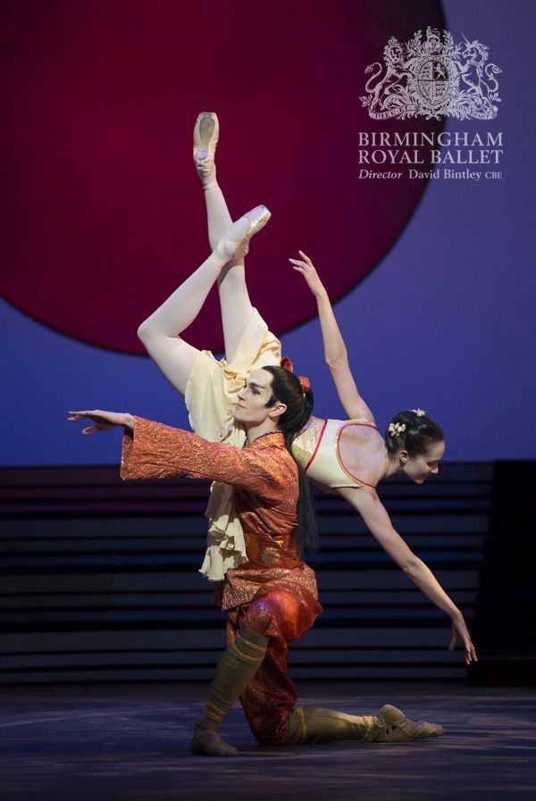 Jenna Roberts and William Bracewell in The Prince of the Pagodas. Photo: Bill Cooper