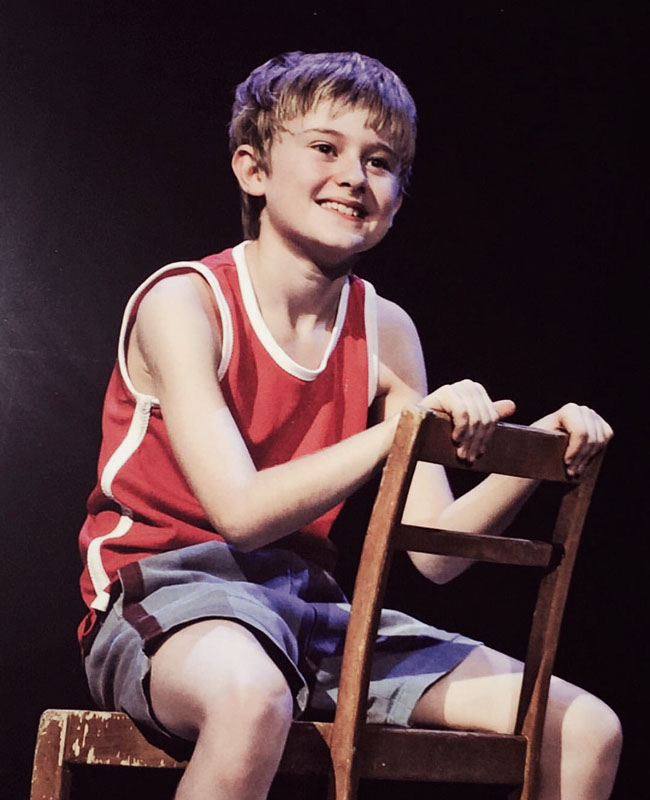 Scott i rollen som Billy Elliot. Foto BETM