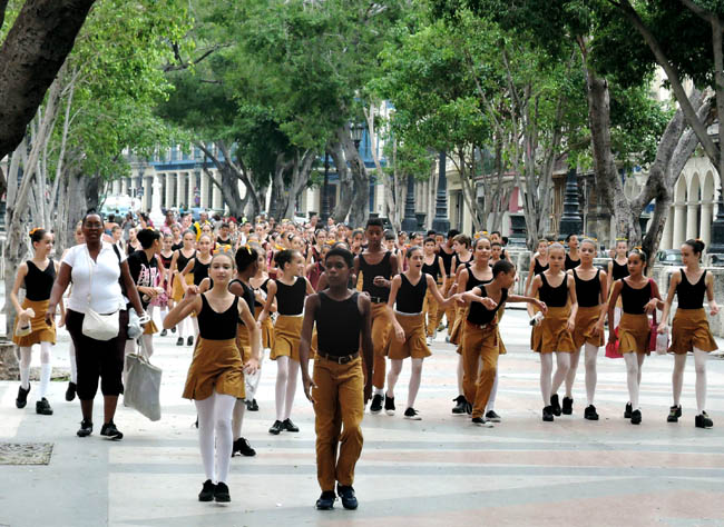 Elever på Prado