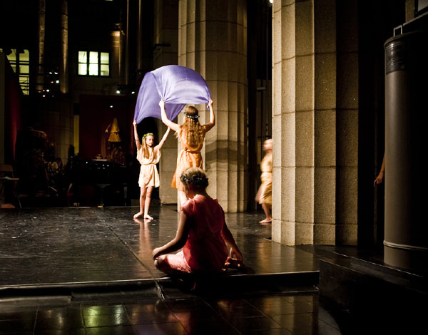 Dansare ur Lilla Baletten. Fotograf Tina Axelsson