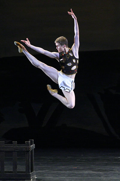 Leonid Sarafanov in The Prodigal Son. Photo Mariinsky Ballet