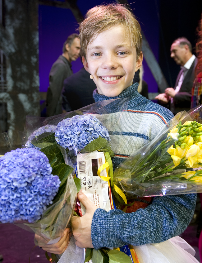 Oslos Billy Elliot är Kevin Haugan, 12 år. Foto Cristian Hillbom
