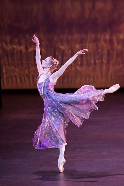 Sarah Lamb in 24 Preludes. Photo Johan Persson ROH