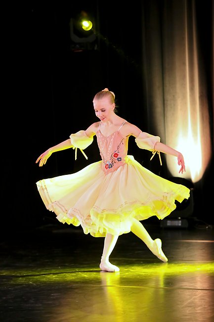BalettiPaletti 2017. Hilja Tapio från Lapplands dansinstitut i Coppelia. Foto Lusku Lukkariniemi.