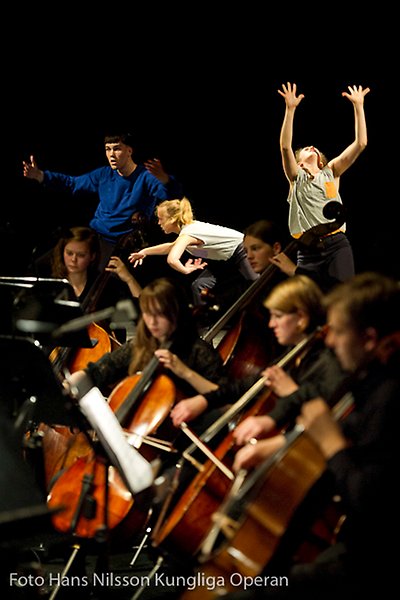 Orkestern. Fotograf Hans Nilsson
