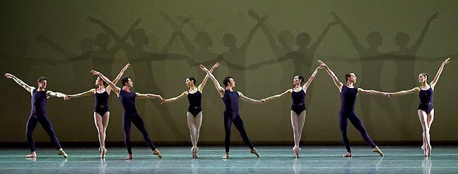 Christopher Wheeldon's Polyphonia. Photo Boston Ballet